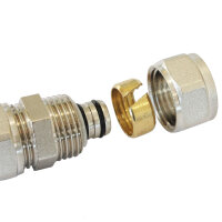 PEX Schraubfitting Übergang mit Innengewinde 1/2" x 16